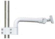 Live Creator Snake Arm Single-Stage φ40 Pole Mounting Ivory DAS2-18P40