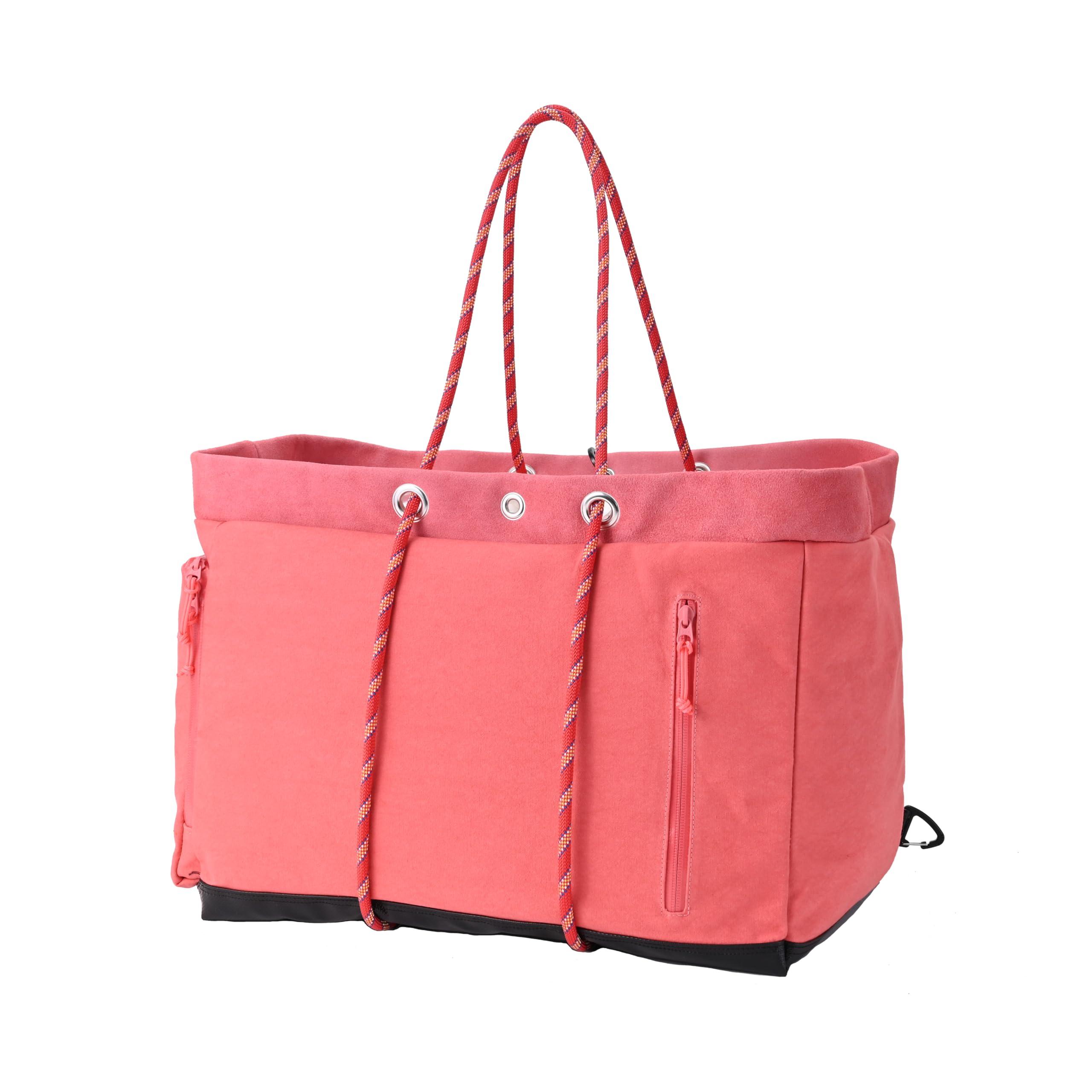 the150 Insulated Cooler Bag “COLDGIRL” Dual-Use for Cooling and Carrying 5-Layer Insulation Beach/Camping/Sports Day/Cherry Blossom Viewing/BBQ/Leisure/Picnic (Surf Pink)