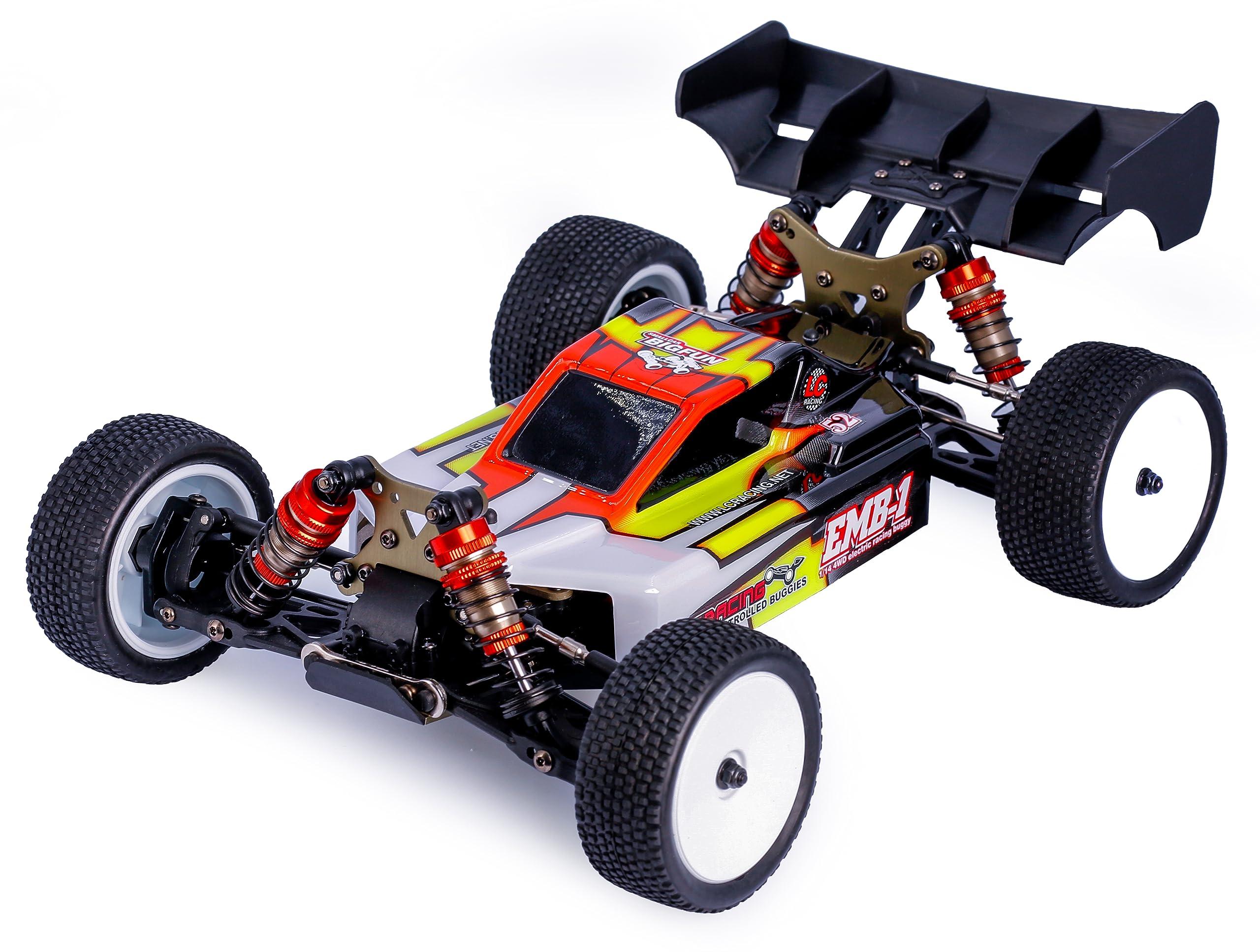 [LCRACING] RC Car EMB-1 1/14 4WD Buggy Car - Technical Standards Certification Compliant - Pre-Assembled