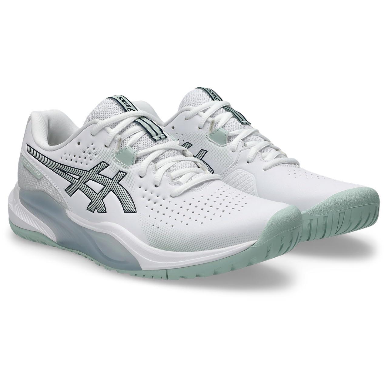 [ASICS] Tennis Shoes GEL-CHALLENGER 15 1043A024 Unisex Adult 100 (White/Ricken Rock) 27.5 cm 2E