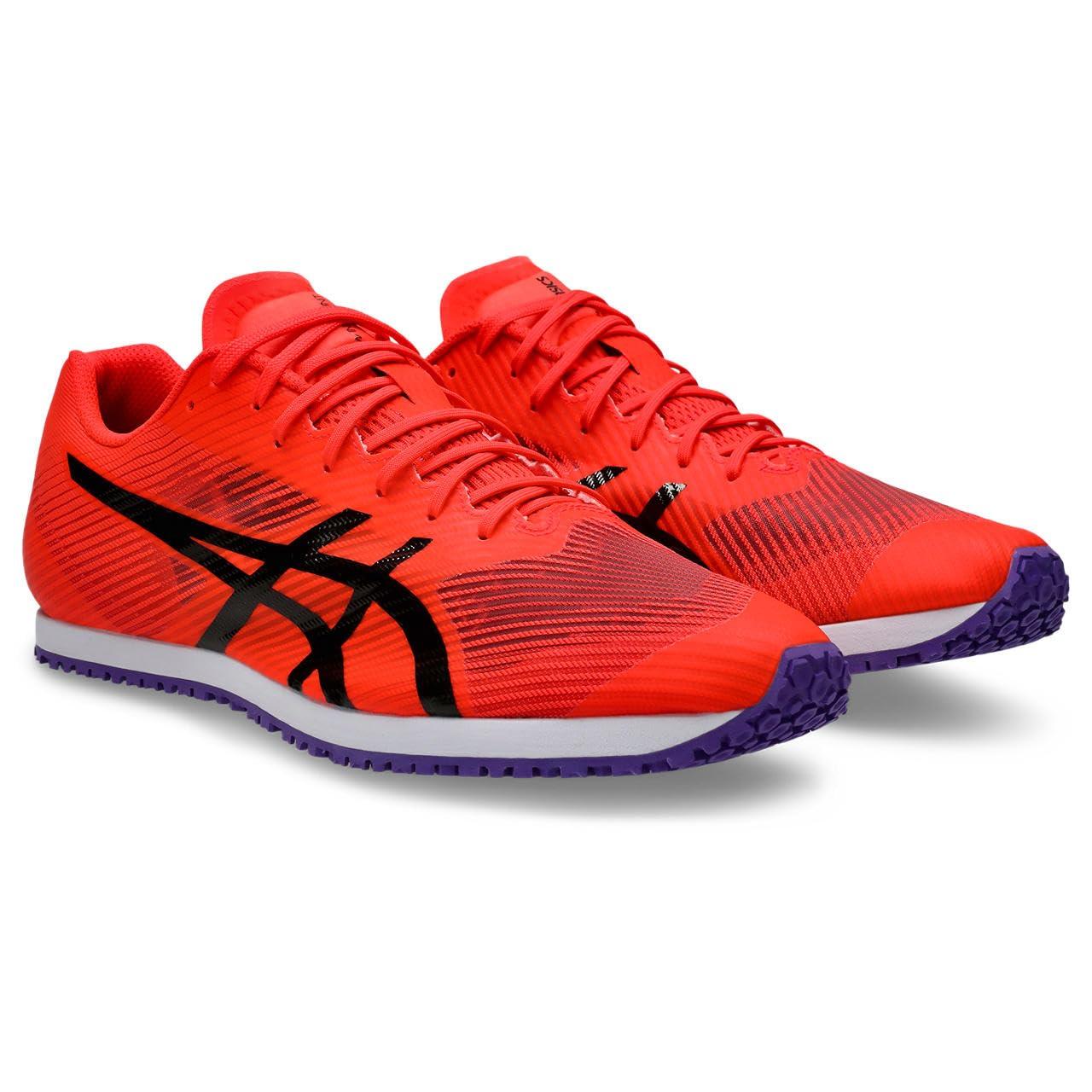 [ASICS] Track Shoes WINDSPRINT 3 1093A208 Unisex Adult 600 (Flash Red/Black) 25.0 cm 2E