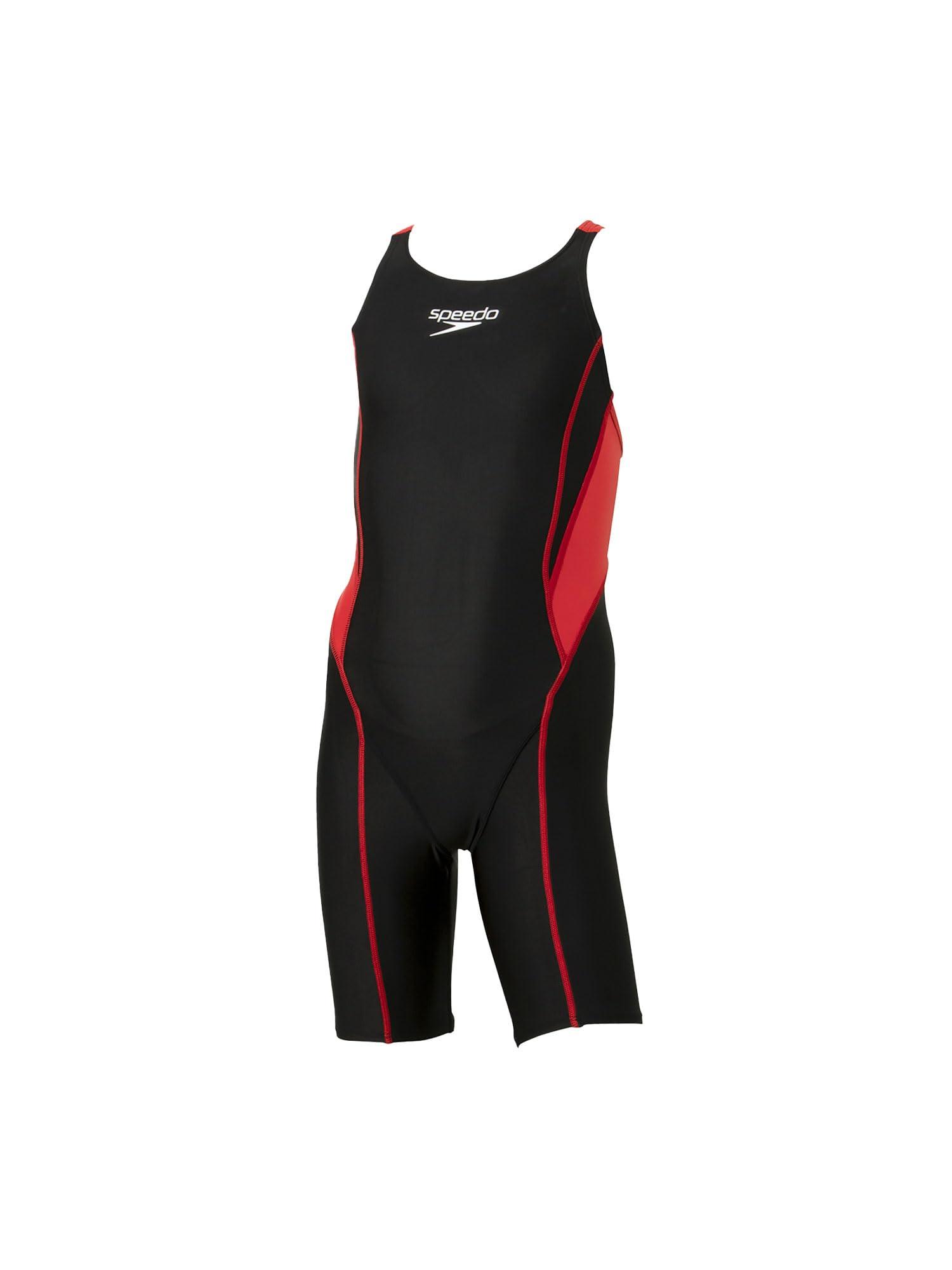 [Speed] FLEX ZERO II Junior Openback Kneeskin Girls Red/Black 150