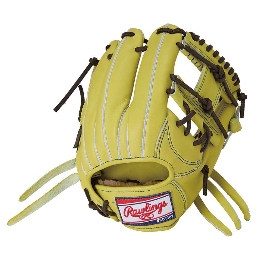 Rawlings Baseball Glove, Hardball, HOH? PREMIUM GH5HPN6X, Infield Model, Jazz Yellow, 11.2 Inches ※Right-Handed