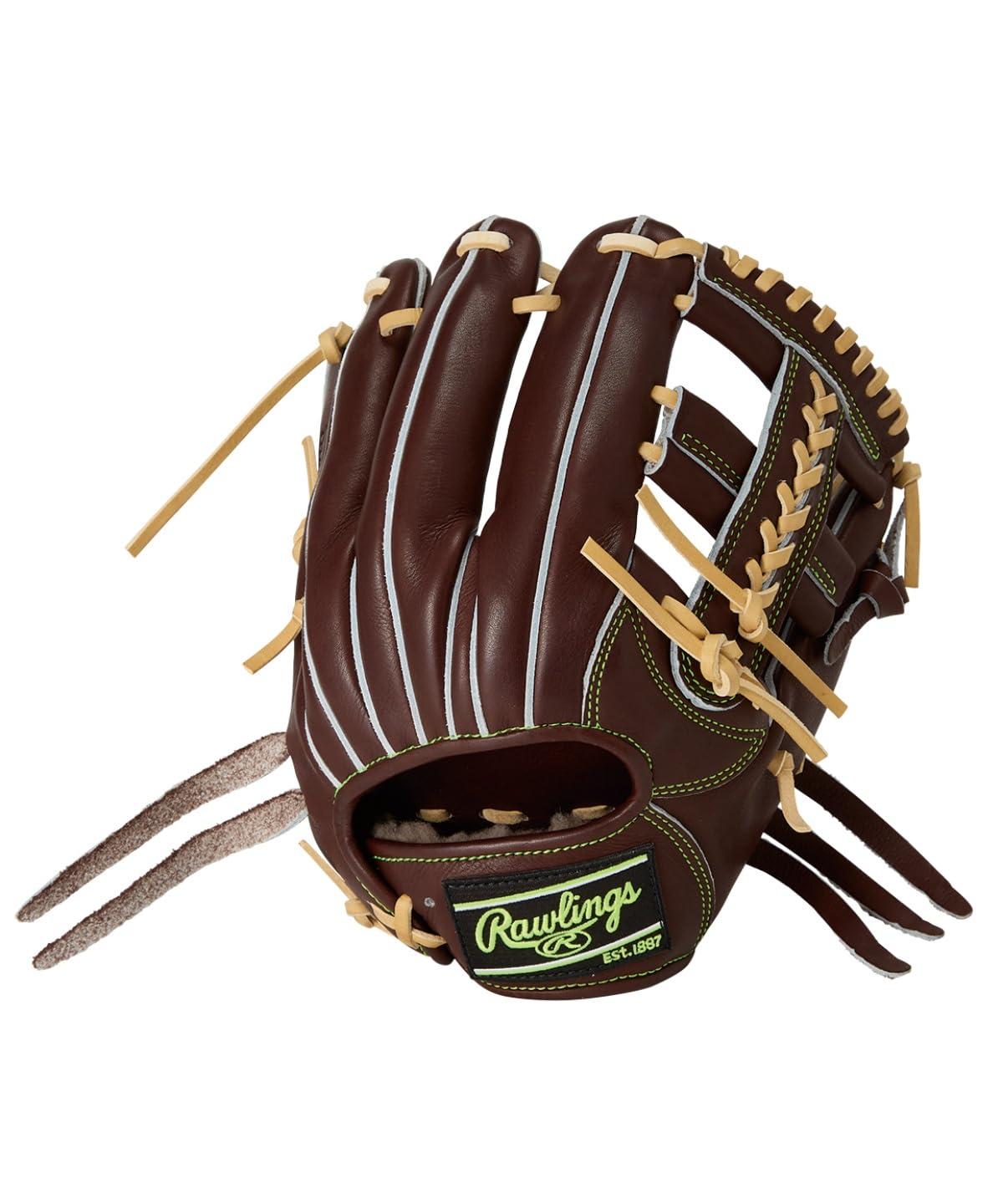 Rawlings Baseball Glove, Hardball HOH? PREMIUM GH5HPN62, Infield Model, Espresso, 11.25 Inches ※Right-Handed