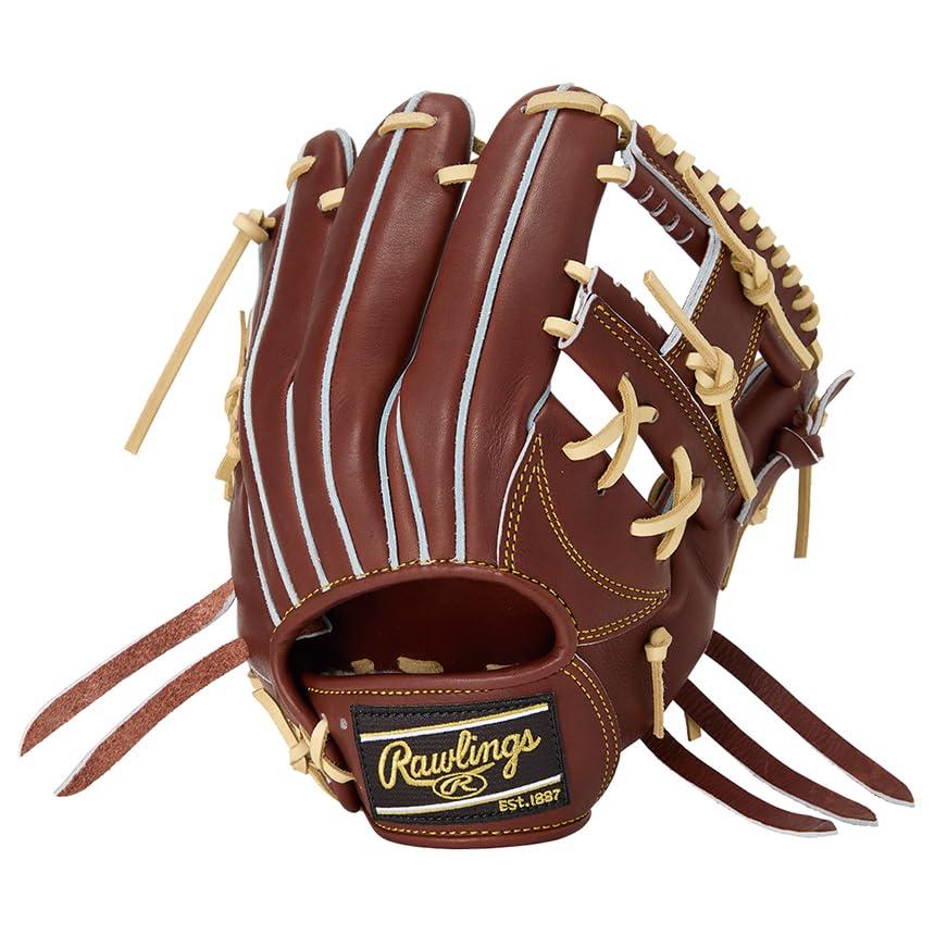 Rawlings Baseball Glove, Hardball, HOH? JAPAN GH5FHJH52, Infield Model, Burgundy, 11.25 inches ※Right-handed