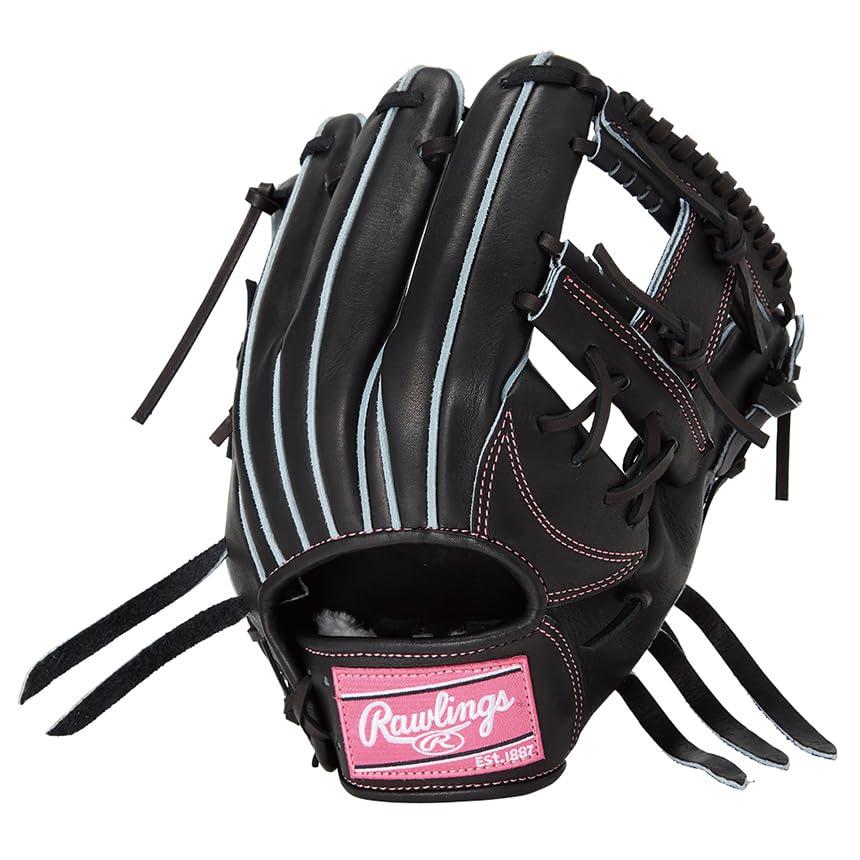 Rawlings Baseball Glove, Hardball, HOH? JAPAN GH5FHJH52, Infield Model, Black, 11.25 inches ※Right-handed