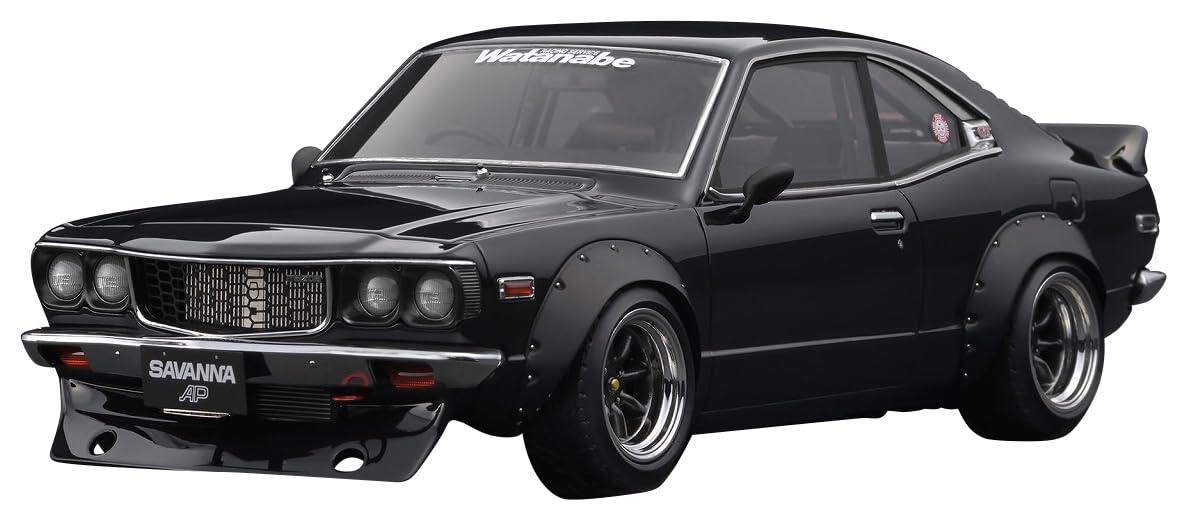 TK.Company ignition model 1/18 Mazda Savanna (S124A) Semi Works Black Ready-to-Run IG3728