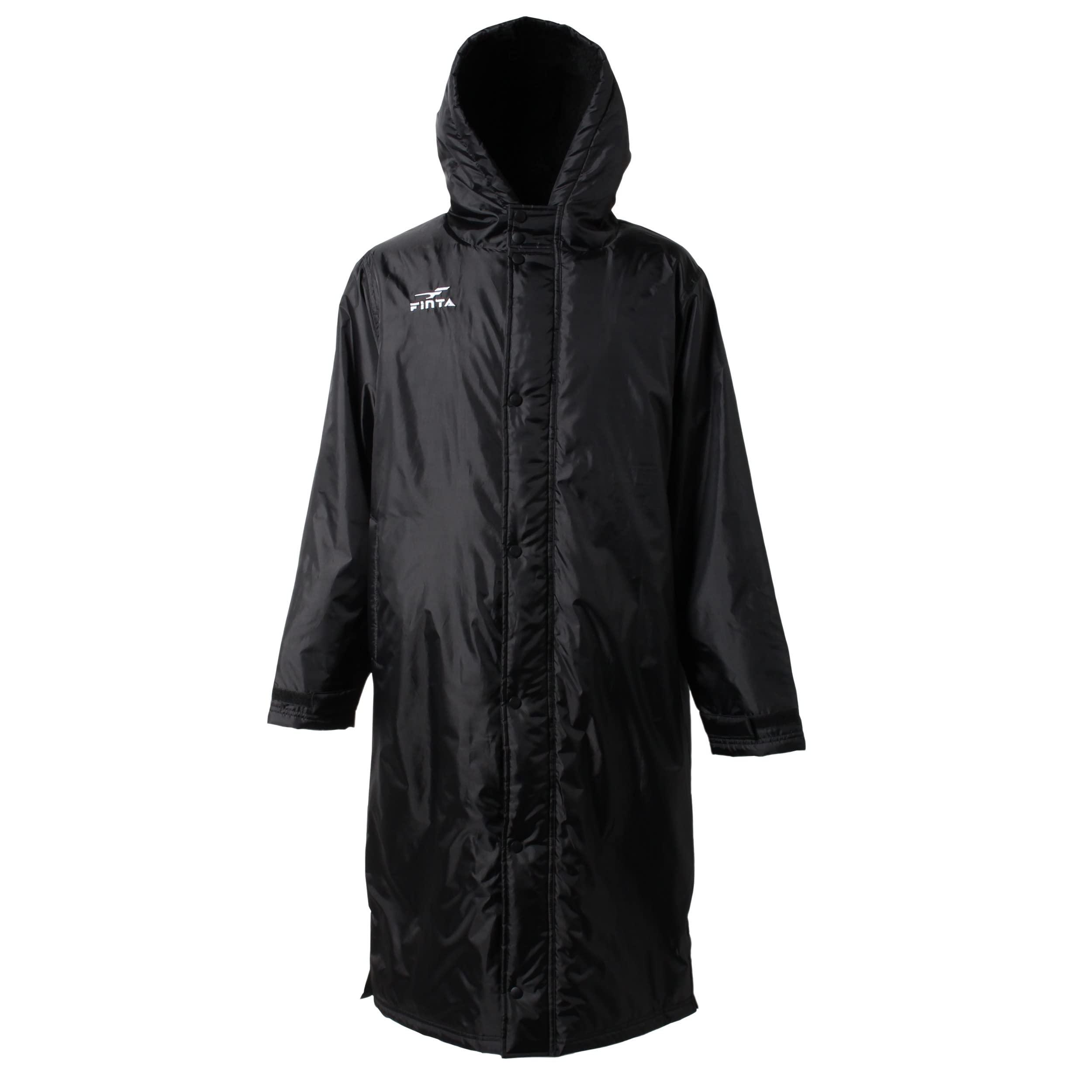 [FINTA] FINTA Soccer Futsal Wear Fleece Coat FT5999 (0500) Black XO