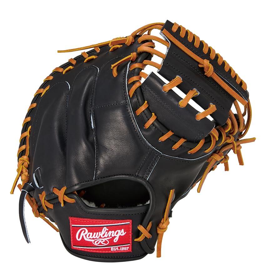Rawlings Baseball Glove, Hardball, Adult Size HOH PREMIUM GH5HPMSW V Black [Catcher's Glove] Size 33 ※Right-handed (Left-hand wear)