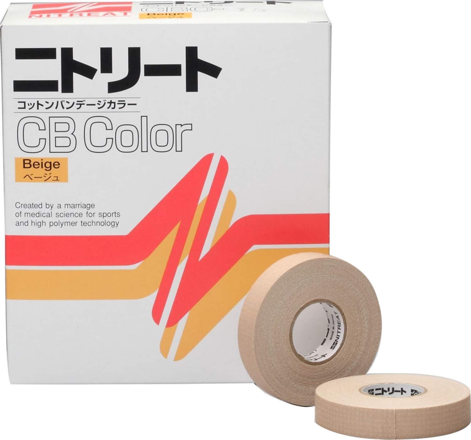 Skin-tone Cotton Tape Adhesive Bandage (Mesh Type) (24 rolls/box)