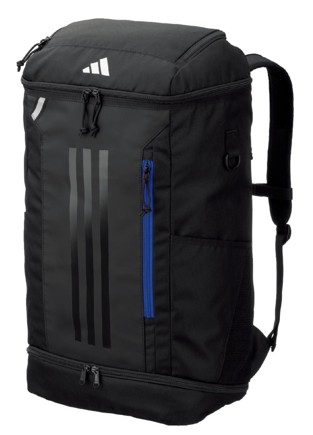 adidas Soccer Backpack Ball Daypack Black × Bright Royal ADP48BKB