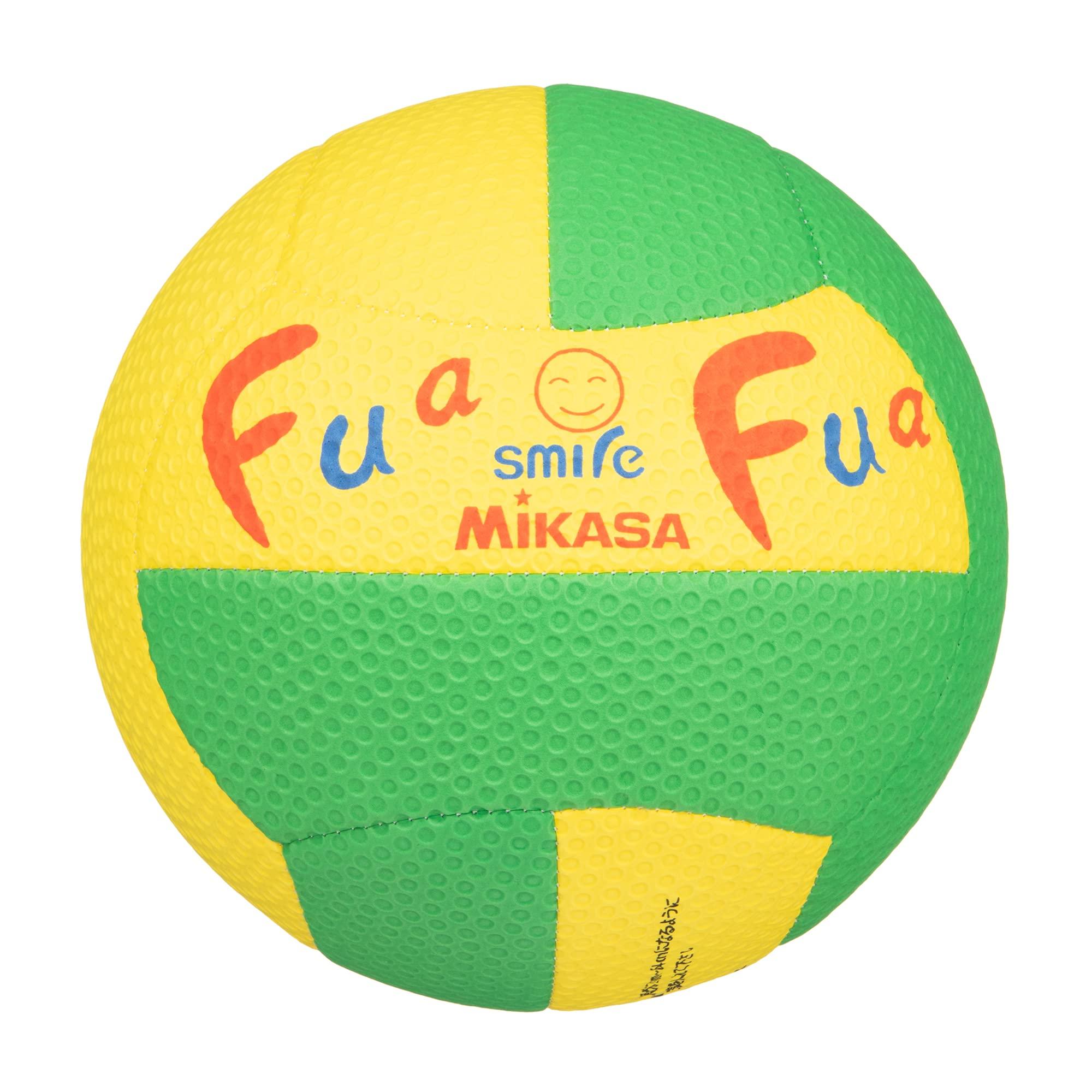 MIKASA Fafa Smile Dodgeball No. 2 (for Young Children) 150g Yellow/Green FFD2-YG