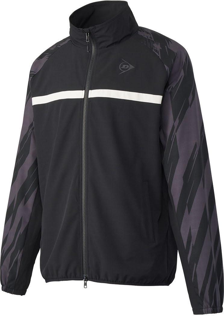 [Dunlop] Tennis Wear Wind Jacket Jacket Unisex DAW4540 2025FW Black 2XO