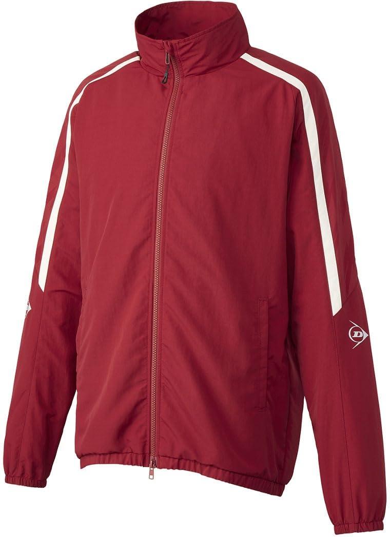 [Dunlop] Tennis Wear Wind Jacket Jacket Unisex Kids Sizes Available DAW4541 2025FW Burgundy S