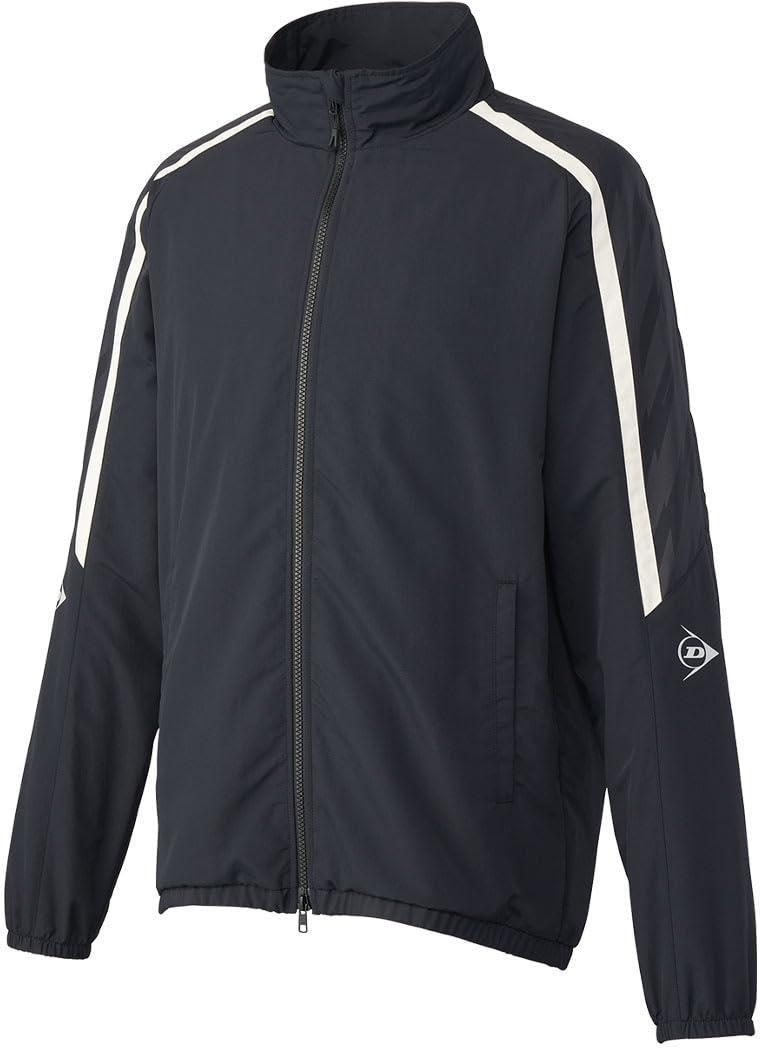 [Dunlop] Tennis Wear Wind Jacket Jacket Unisex Kids Sizes Available DAW4541 2025FW Black S
