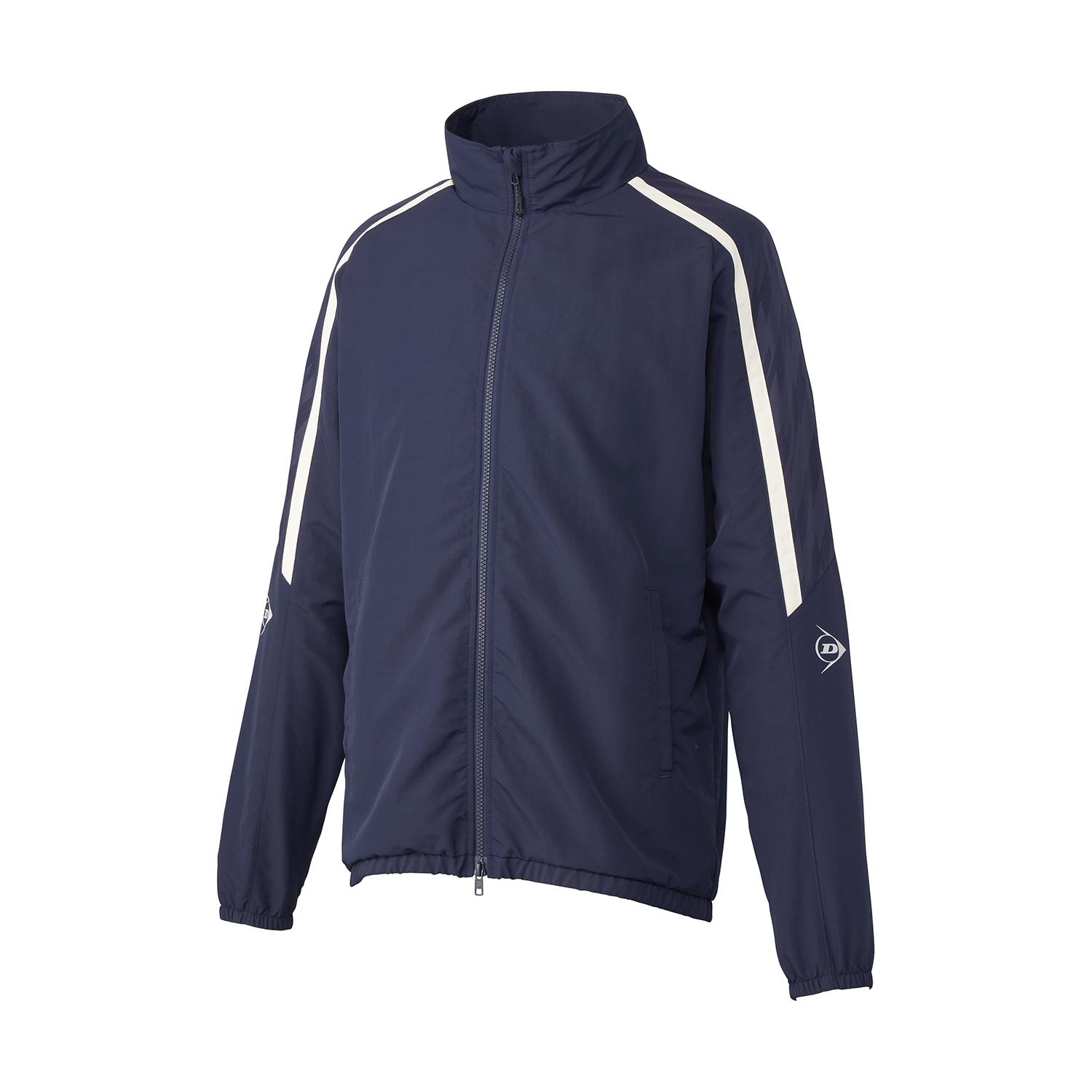 [Dunlop] Tennis Wear Wind Jacket Jacket Unisex Kids Sizes Available DAW4541 2025FW Navy O