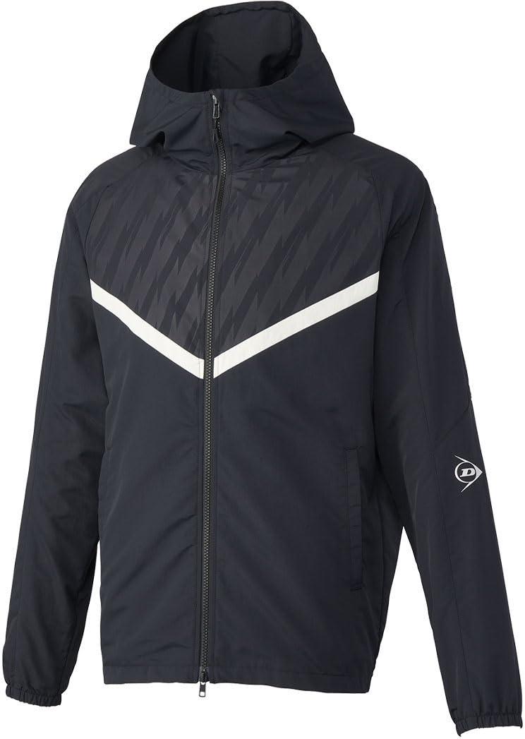[Dunlop] Tennis Wear Wind Jacket Jacket Unisex Kids Sizes Available DAW4542 2025FW Black M