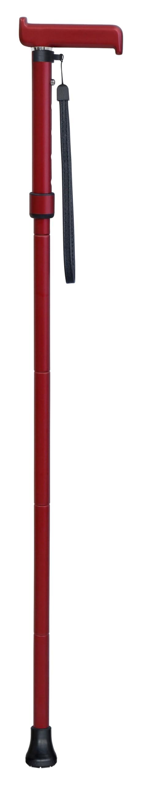Ultra-Lightweight Folding Walking Stick/50C-5 Red