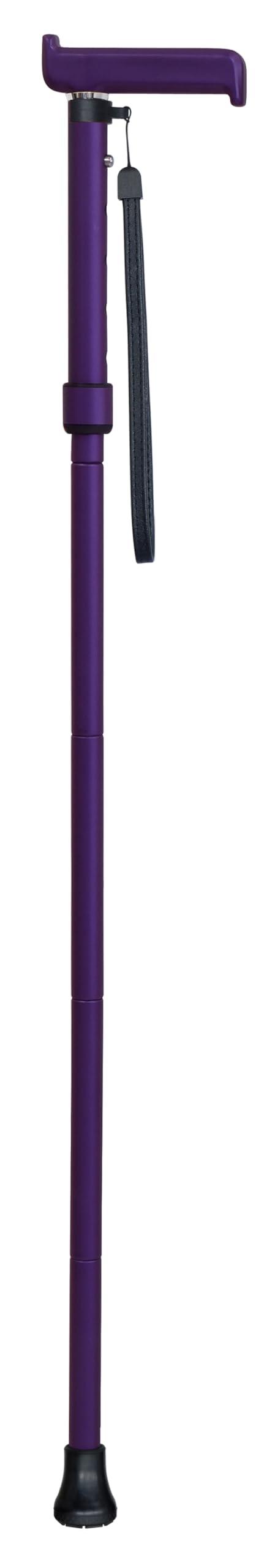 Ultra-Lightweight Folding Walking Stick/50C-9 Purple
