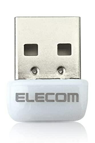 ELECOM Wi-Fi Wireless LAN Adapter 433Mbps 11ac/n/a 5GHz Dedicated USB 2.0 Compact Model White WDC-433SU2M2WH
