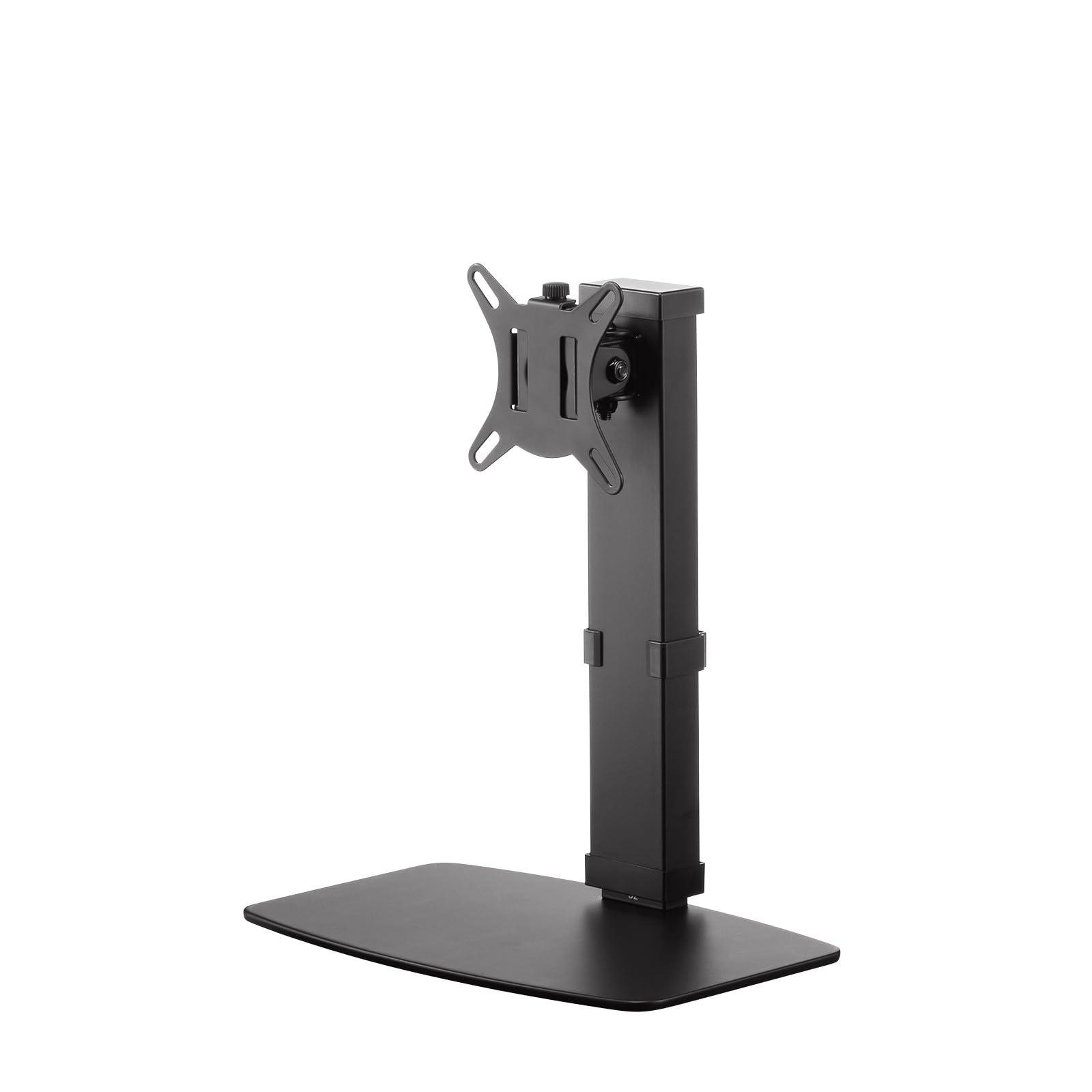 Sanwa Supply Desktop Monitor Stand (Rotation & Height Adjustment) CR-LAD101BK