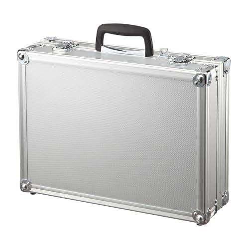 Sanwa Supply Security-Ready Aluminum Case with Lock, 15.6-inch Wide Compatible, Made in Japan BAG-AL5SL