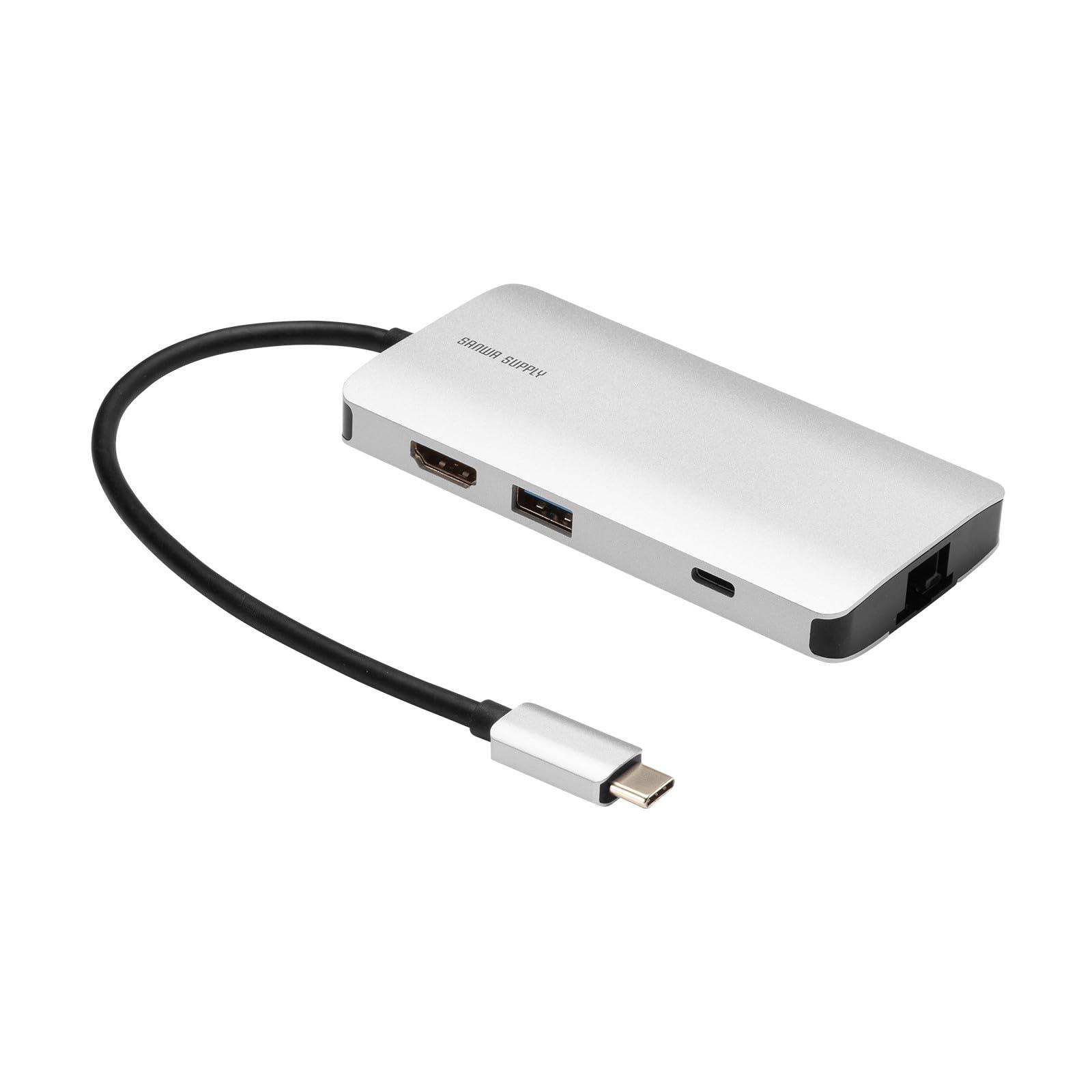 Sanwa Supply USB Type-C Docking Station USB-DKM11S