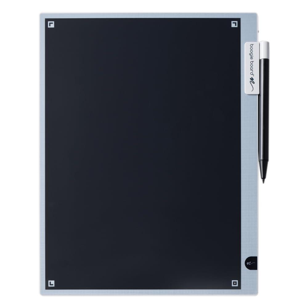 King Jim Boogie Board BB-19 Gray Electronic Memo Pad Digital Memo Approx. 13 Inches Smooth Writing Feel One-Touch Clear Replaceable Battery BB-19-GY