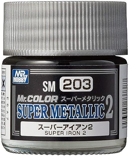 GSI Creos Mr. Color Super Metallic 2 Super Iron 2 10ml Model Paint SM203