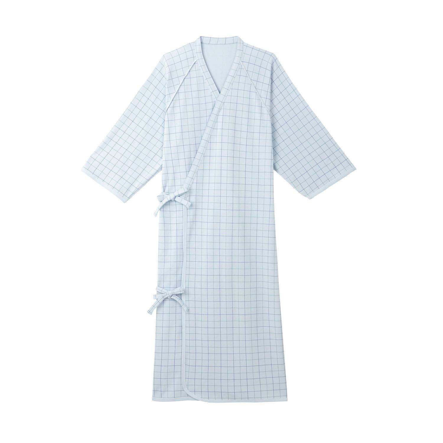 Care Nightgown, Knit Type, LL/5075, Sax