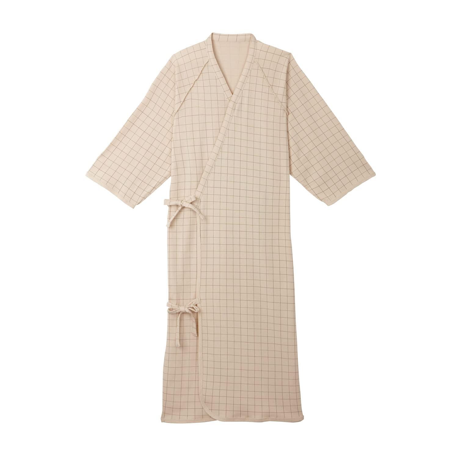 Care Nightgown, Knit Type/5075, M, Beige