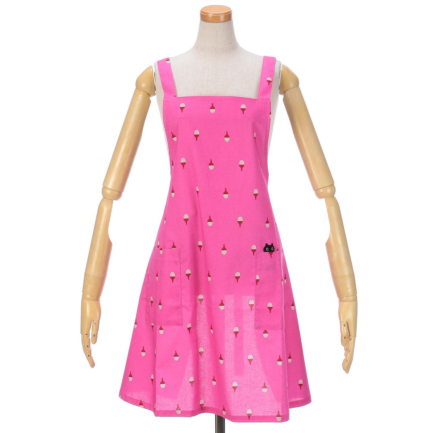 Atsuko Matano Acorn Hat Apron Pink