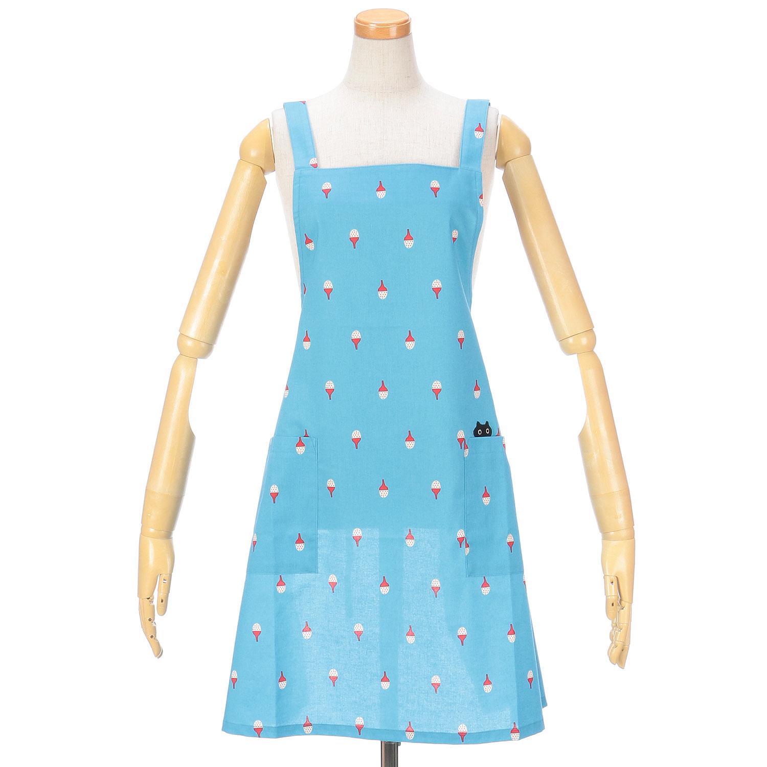 Atsuko Matano Acorn Hat Apron Blue
