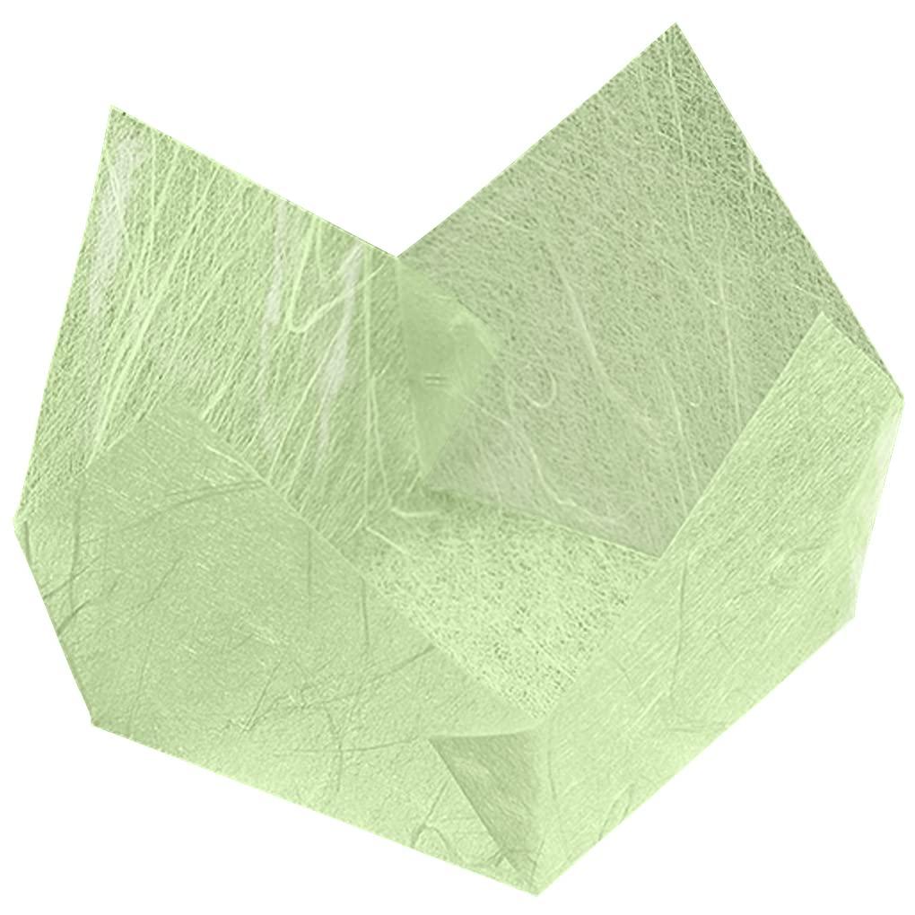 Yamaco Yumi Commercial Use Double-Sided Laminated Square Delicacies Wrapper Wakakusa Unryu (200 sheets) yamaco66307