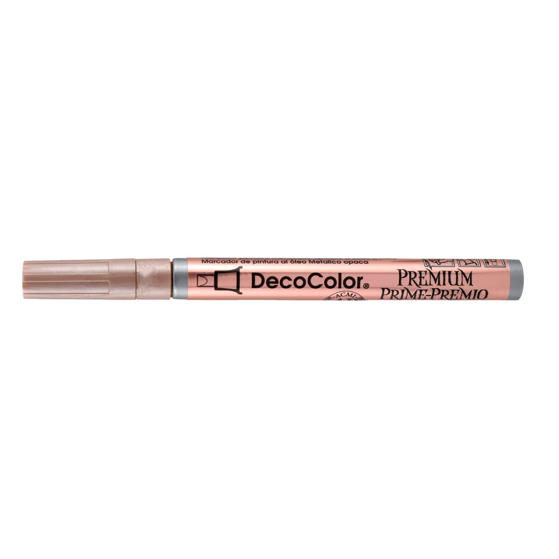 Deco Color Premium R Gold Calligraphy ● Quantity: 1 pen ● Line width: Calligraphy 0.5–3.5 mm ● Length: 132 mm ● Ink type: Oil-based pigment