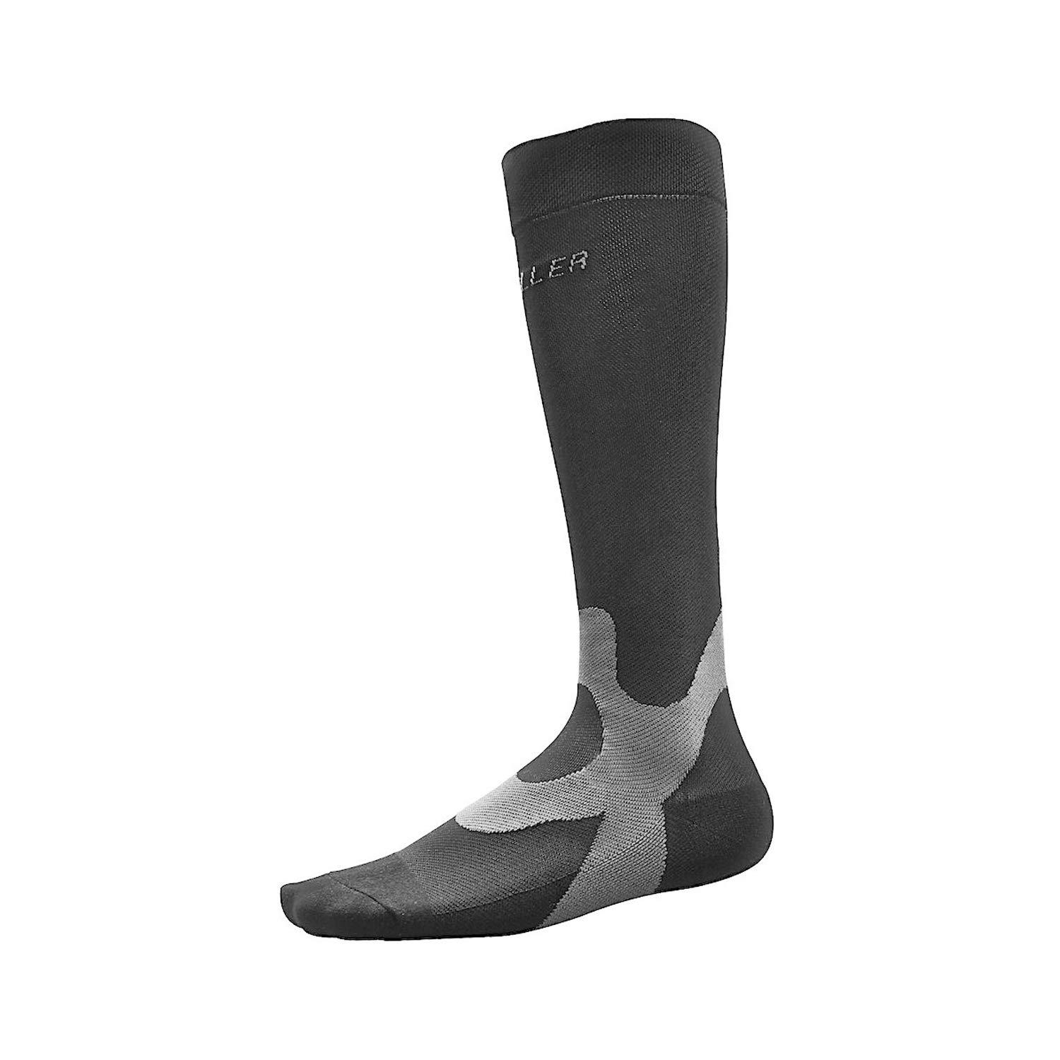 Mueller Graduated Compression Socks UV Protection Moisture-Wicking Quick-Dry Graduated Compression Recovery Socks XL Size 43024