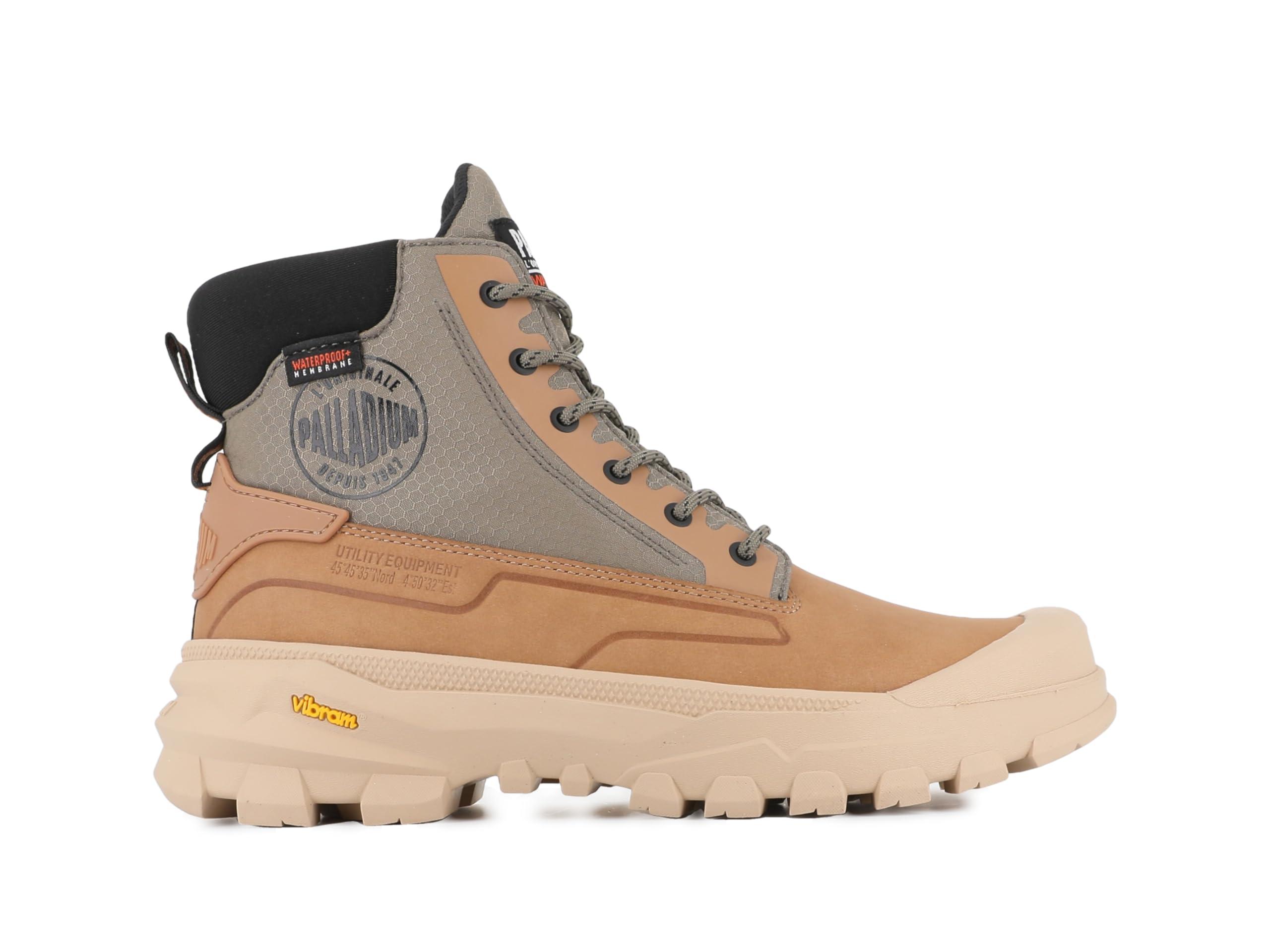 [PALLADIUM] High-Cut Sneakers PALLARIDER SC WP+ DUSKY GREEN/BROWN (287) 26.0 cm