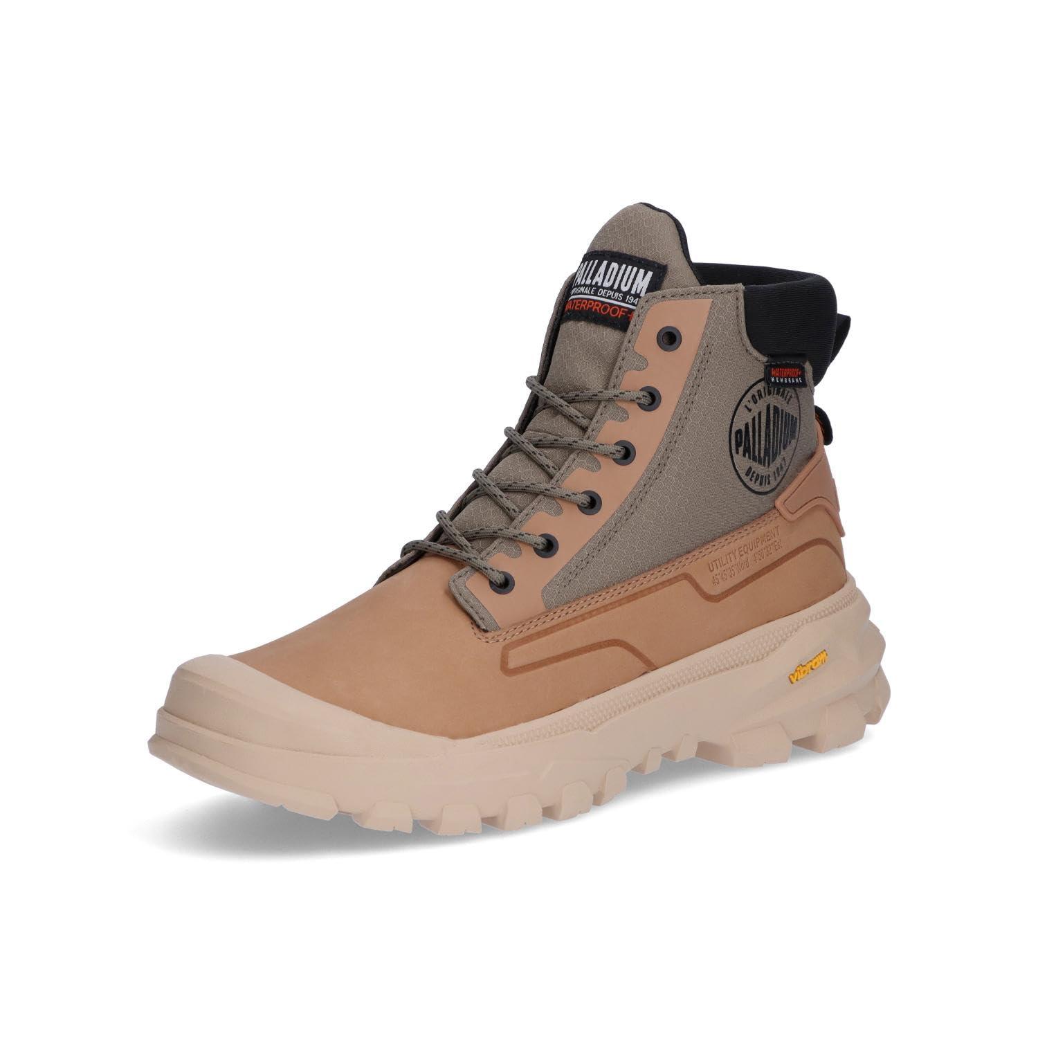 [PALLADIUM] High-Cut Sneakers PALLARIDER SC WP+ DUSKY GREEN/BROWN (287) 26.5 cm