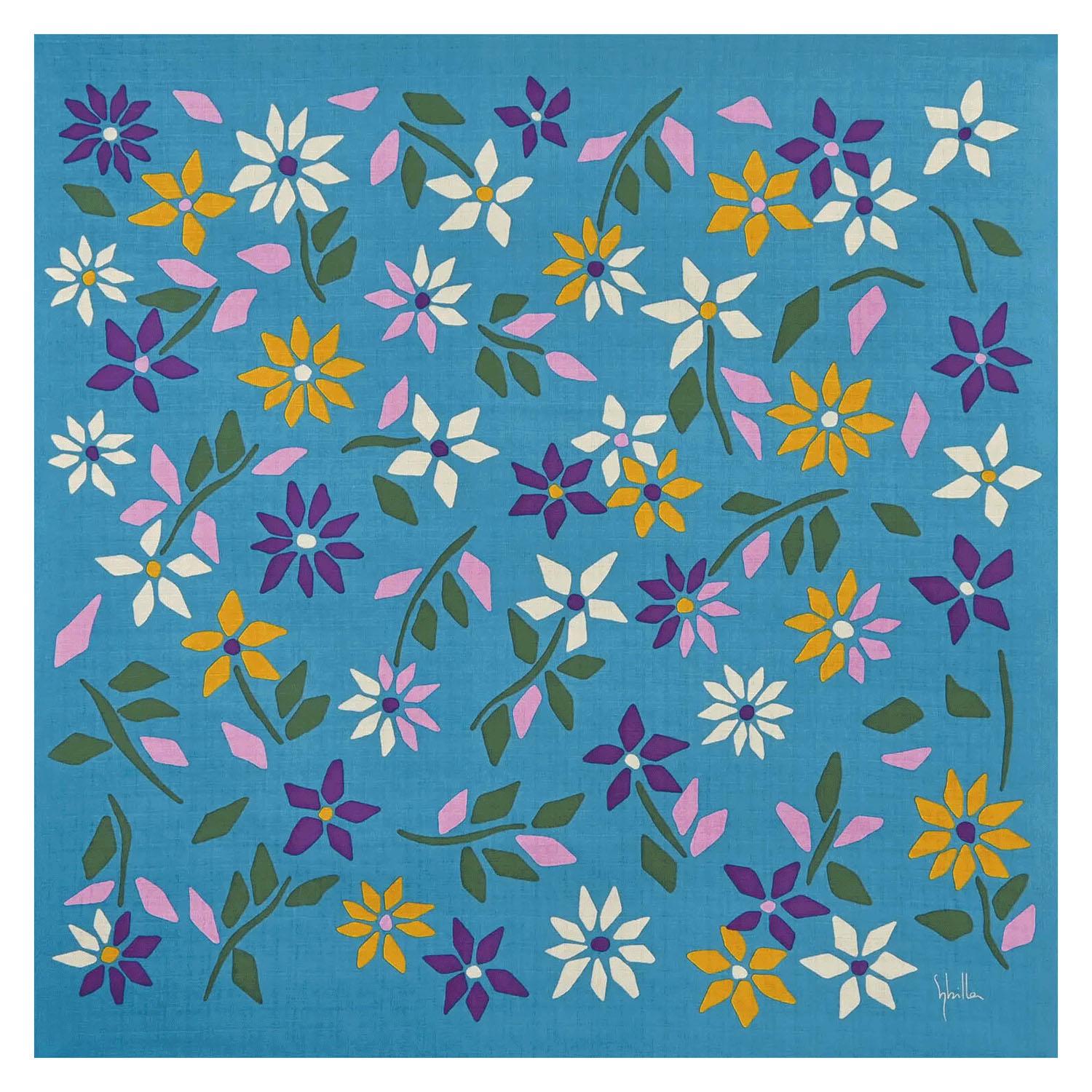 Sibira Cotton Double-Width Furoshiki Silvestre