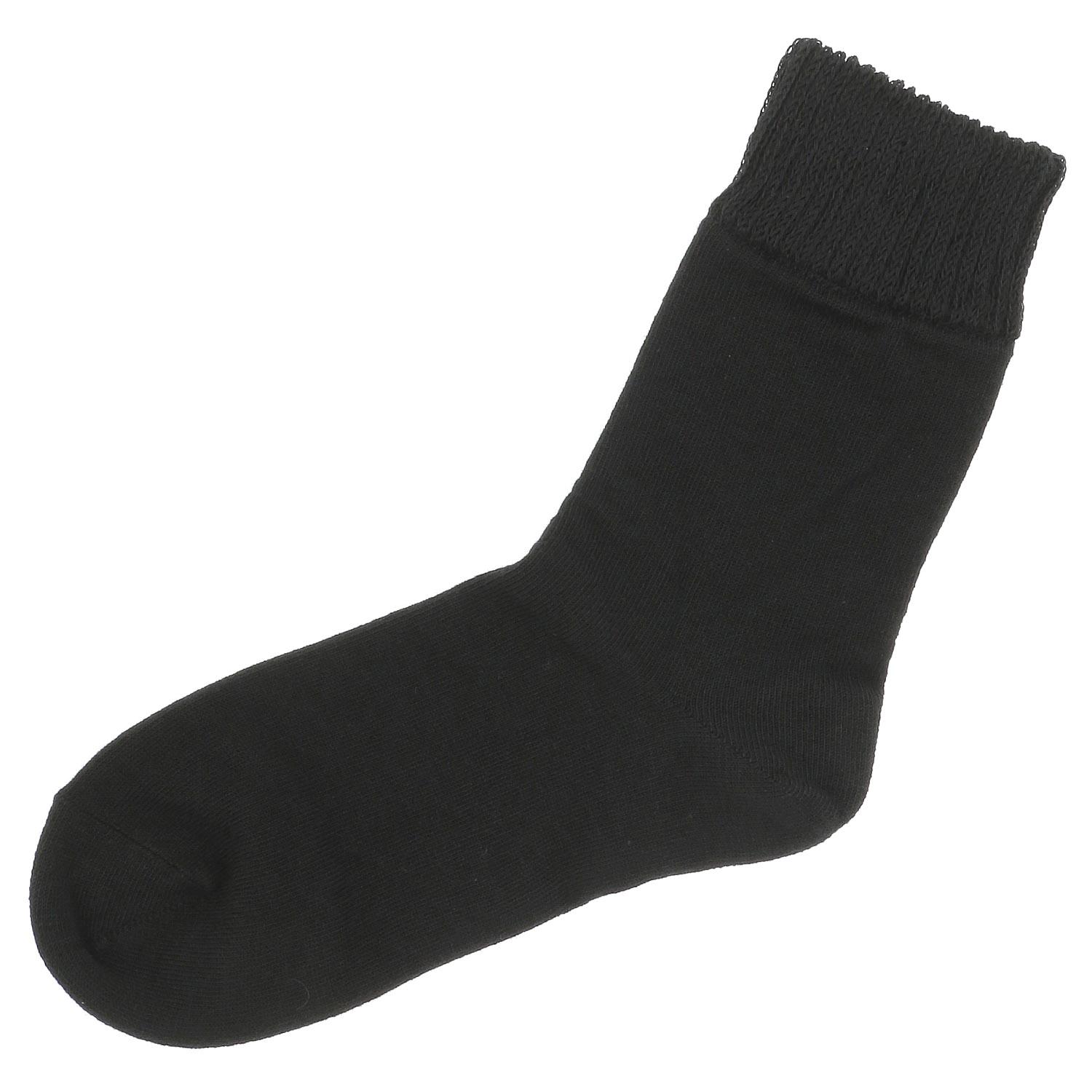 Easy-to-wear heel care socks for men Boxed, Black