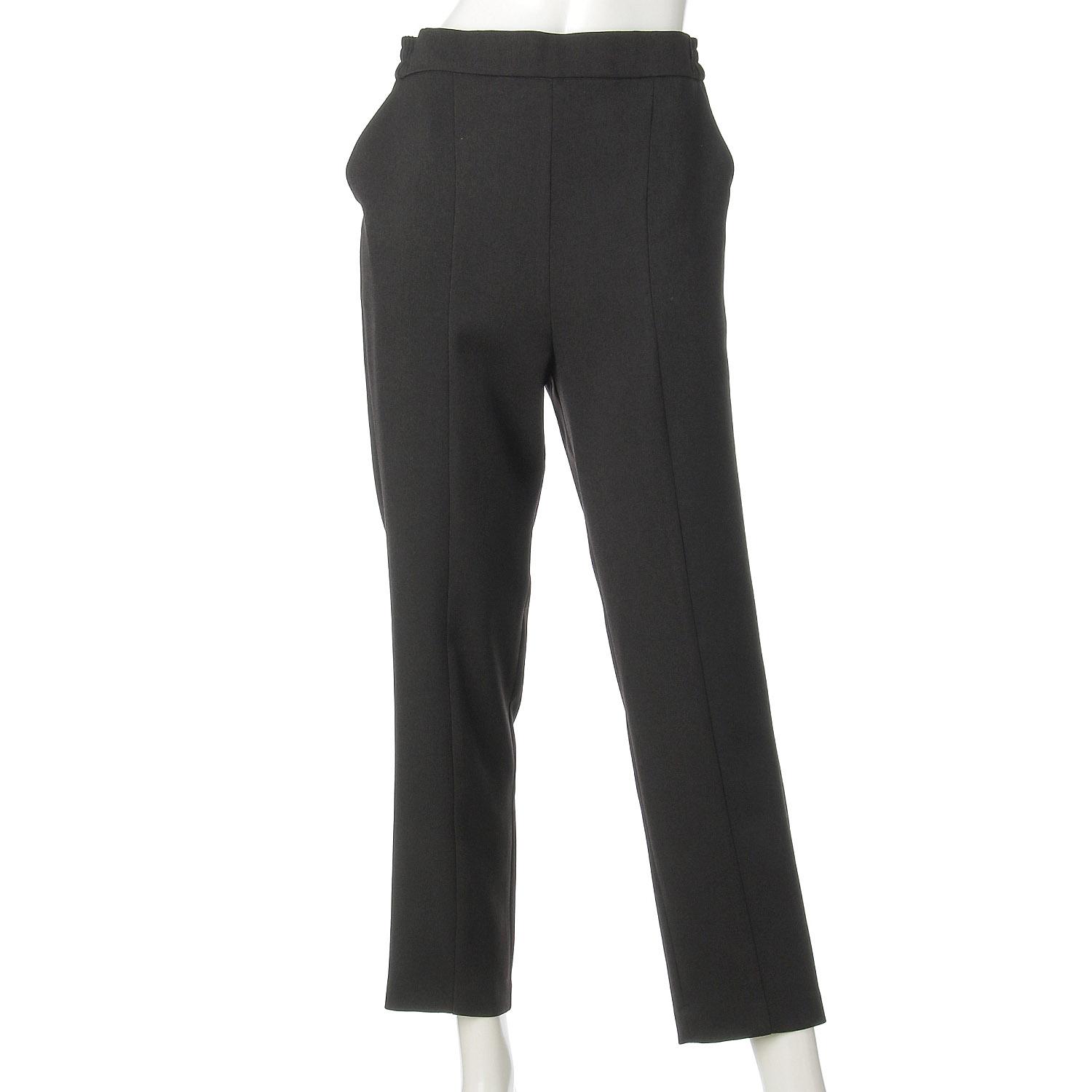 LAPIS ROUGE Woolish Tapered Pants Black 9 Gou