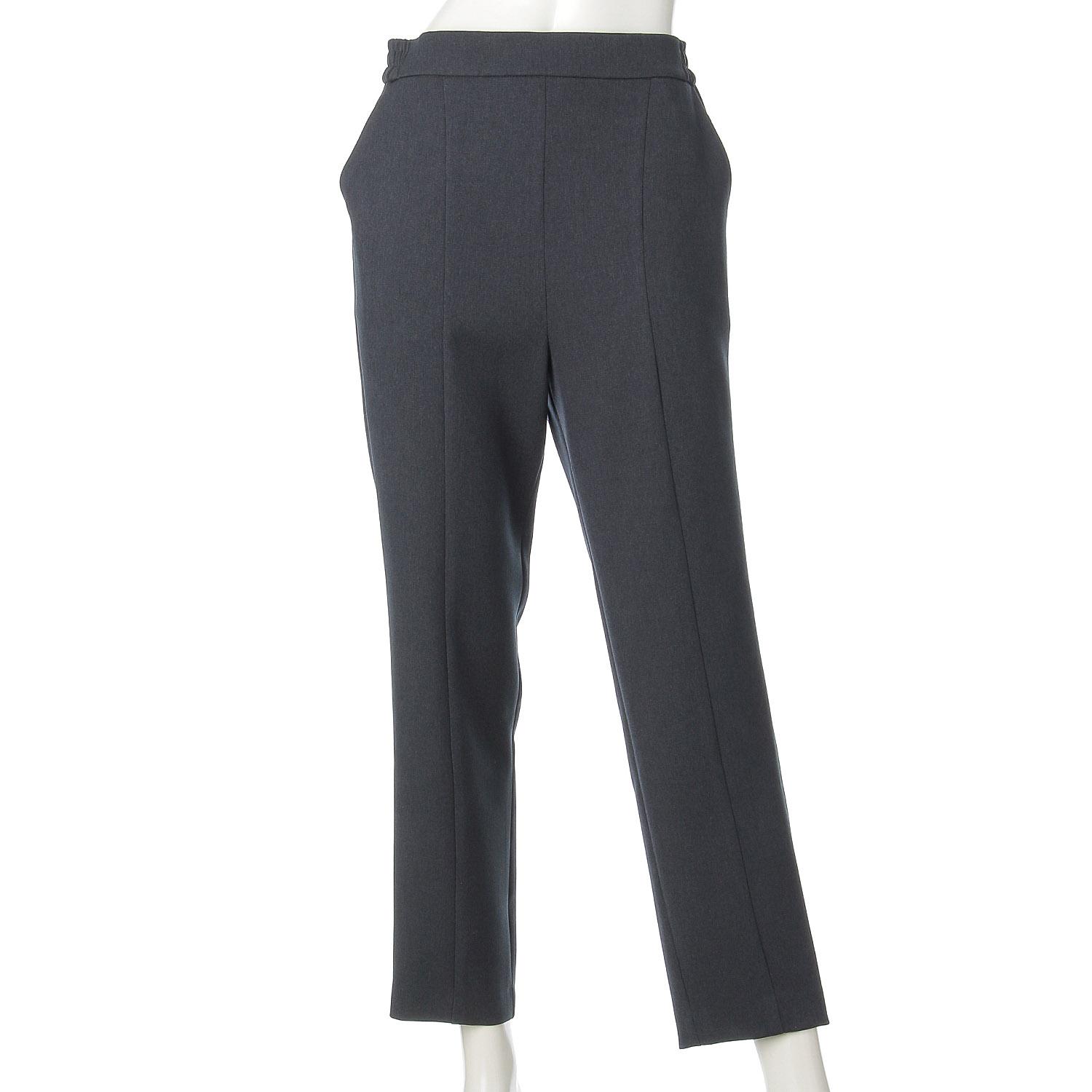 LAPIS ROUGE Woolish Tapered Pants Navy 9 Gou