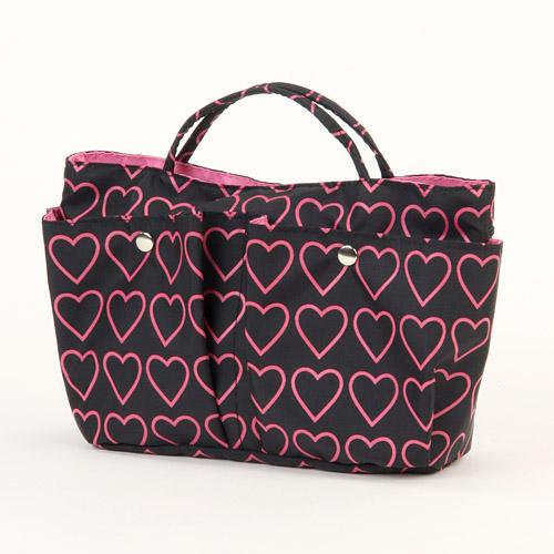 Inner Pouch M Heart Pattern