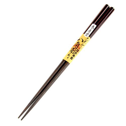 Edo Wooden Chopsticks, Octagonal Spring Kei Design, Ironwood, 21.5cm
