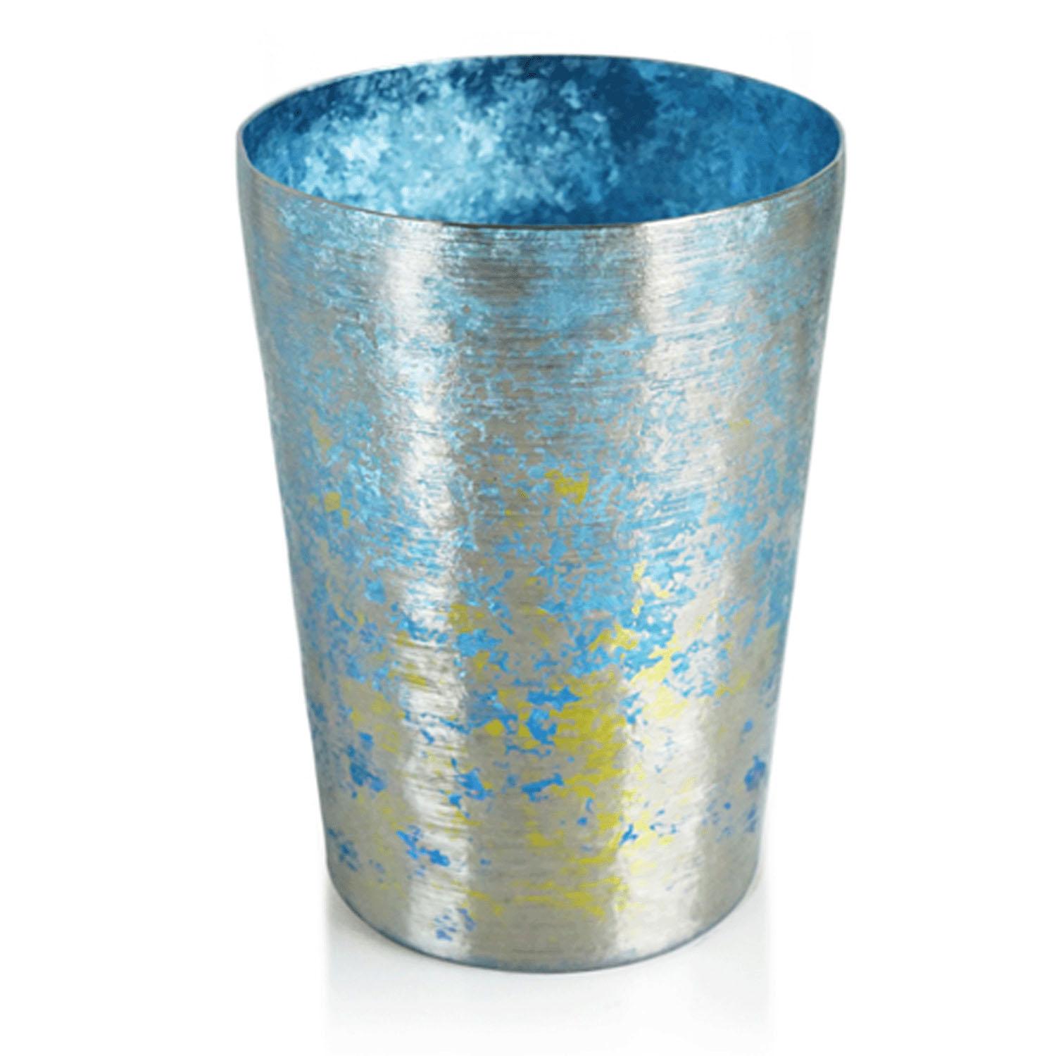 Titanium Tumbler TAIKO Beer Lock Blue