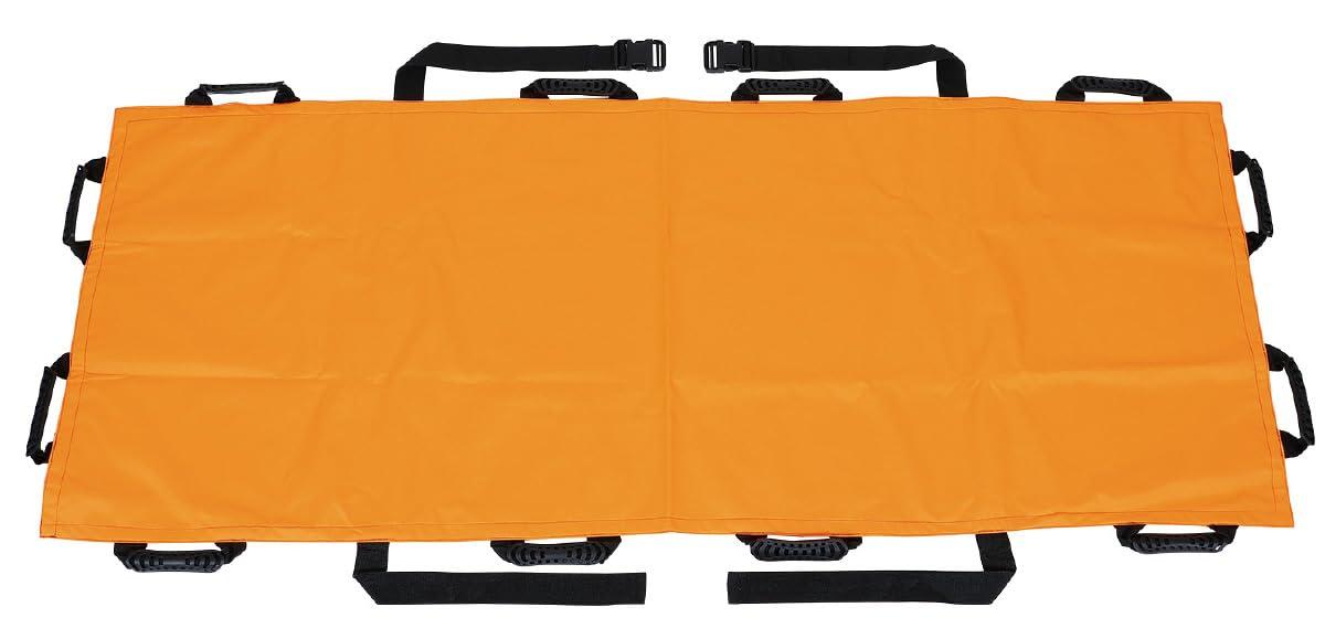 Artec Disaster Preparedness Supplies Fabric Disaster Stretcher (Orange) 180×70cm Load Capacity: 80kg 51986