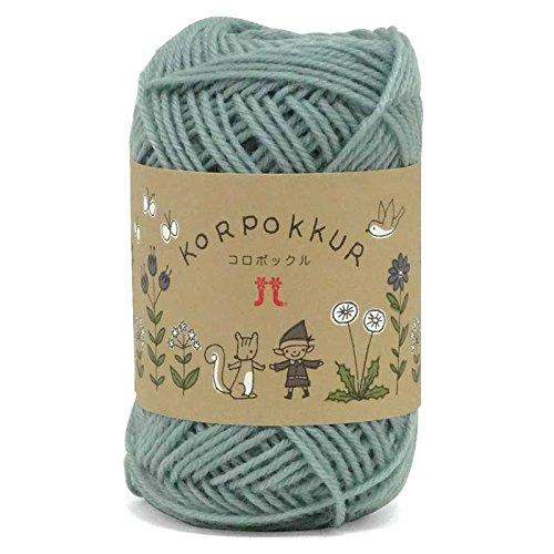 Hamana Hand-Knitting Yarn Koropokkuru Col.21 Blue 2126