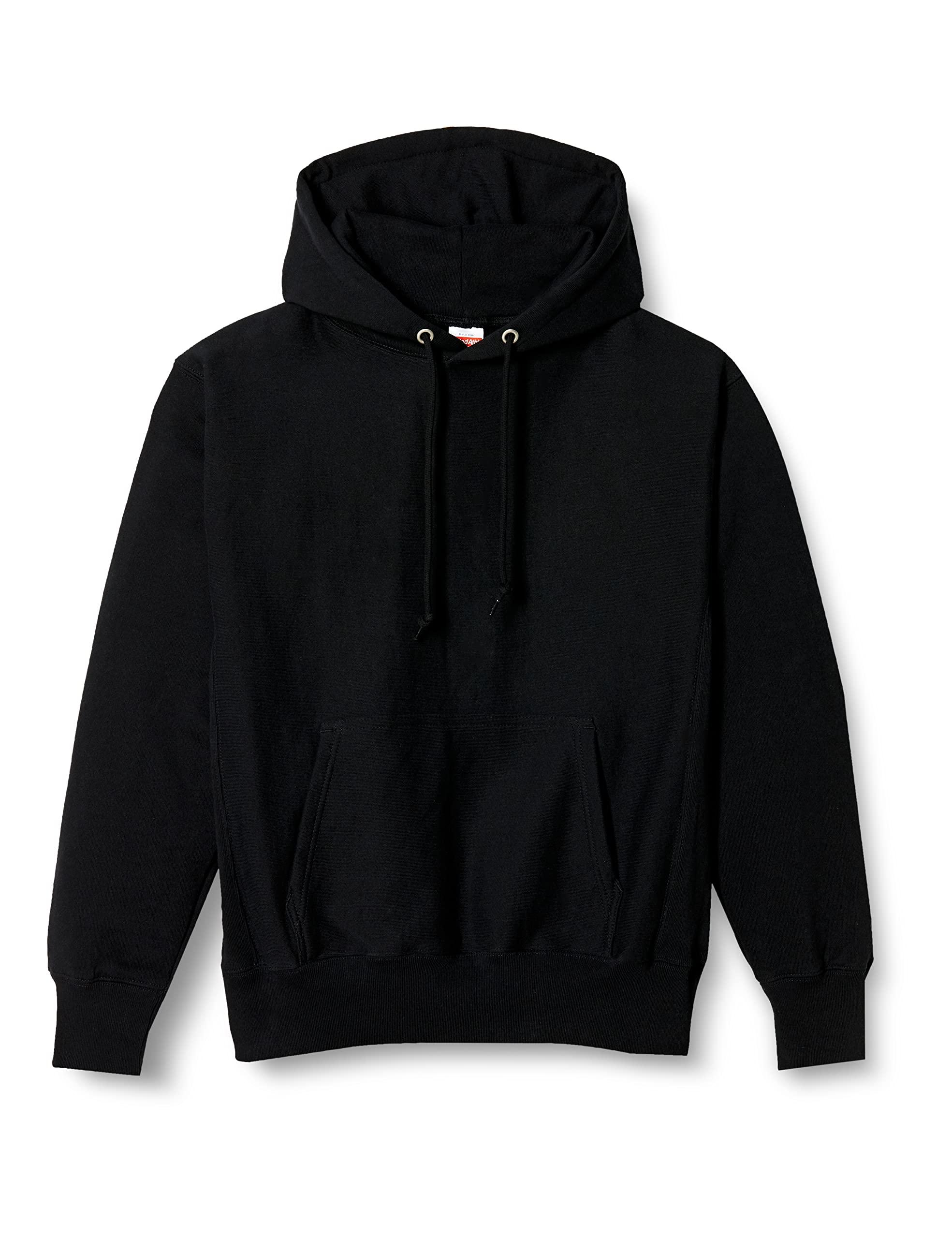 [United Athle] Pullover Parka 12oz Heavyweight Sweat Pullover Parka Black Japan S (Equivalent to Japanese Size S)