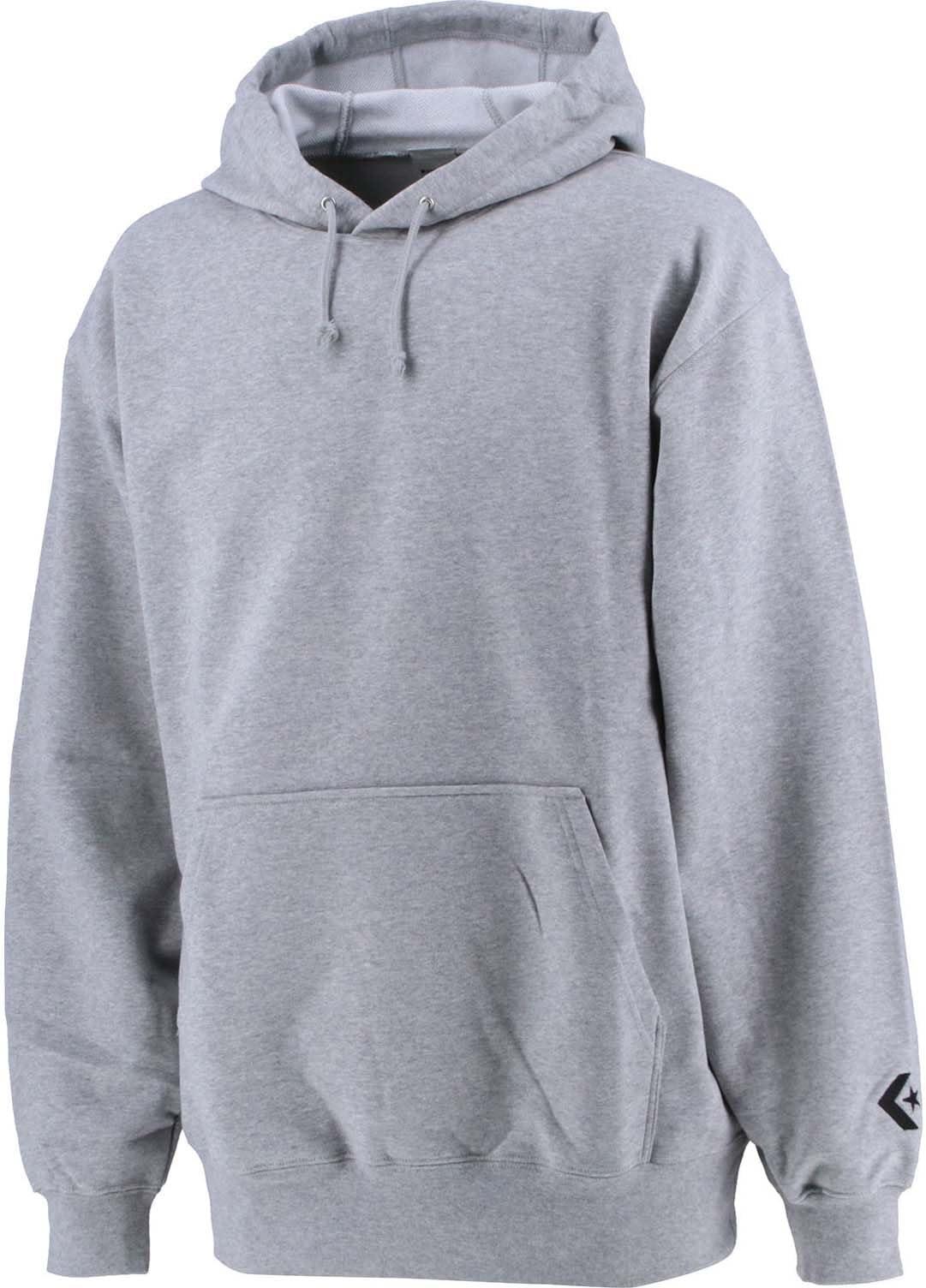 [Converse] Basketball Long-Sleeve Shirt Sweatshirt Hoodie CB141202 Men's Gray S