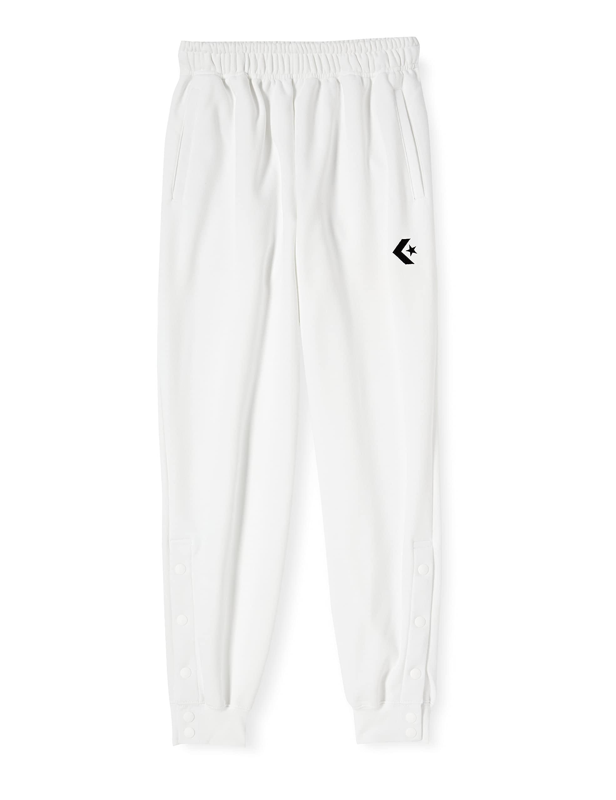 [Converse] Basketball Pants (Hem Button) CB141204 Men's White Japan XO (Equivalent to Japanese Size 3L)